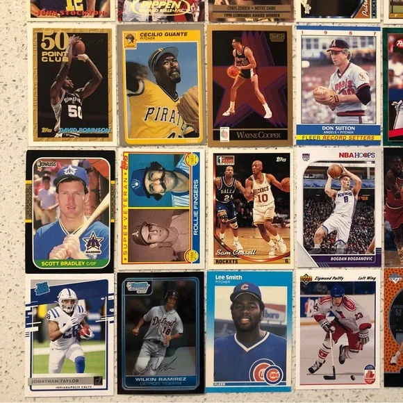 66 Sports Cards George Brett Scottie Pippen Jonathan Taylor Ripken Canseco Kerr - Picture 7 of 7